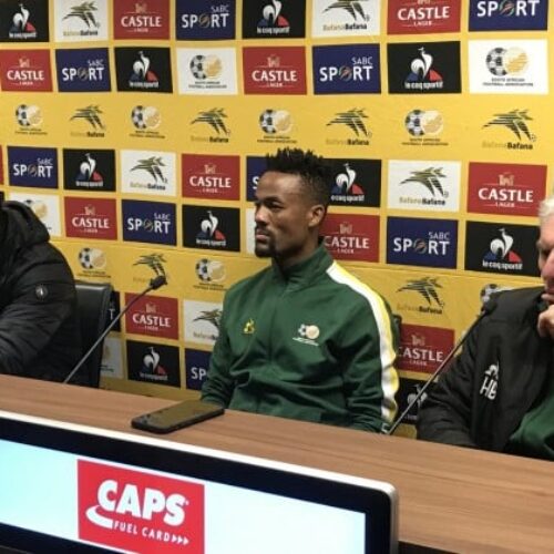 The result was not too important – Broos pleased with Bafana’s performance