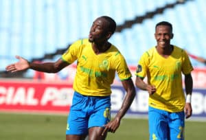 Read more about the article Shalulile urges fans to witness Sundowns lifting the trophy