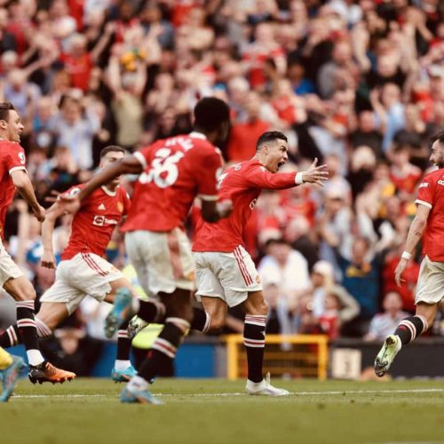 Highlights: Ronaldo hat-trick saves Man Utd’s blushes