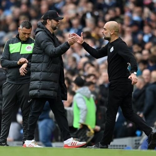 We left Liverpool alive in the title race by not winning – Guardiola