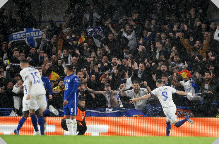 You are currently viewing UCL wrap: Benzema hat-trick fires Real Madrid past Chelsea, Villarreal stun Bayern