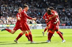 Read more about the article Keita strike takes Liverpool top with win at Newcastle