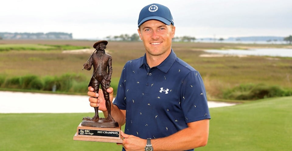 You are currently viewing Spieth beats Cantlay in RBC Heritage playoff