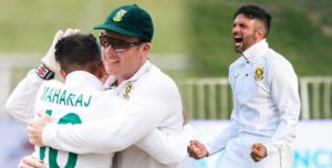 Read more about the article Magnificent Maharaj, Harmer spin Proteas to victory