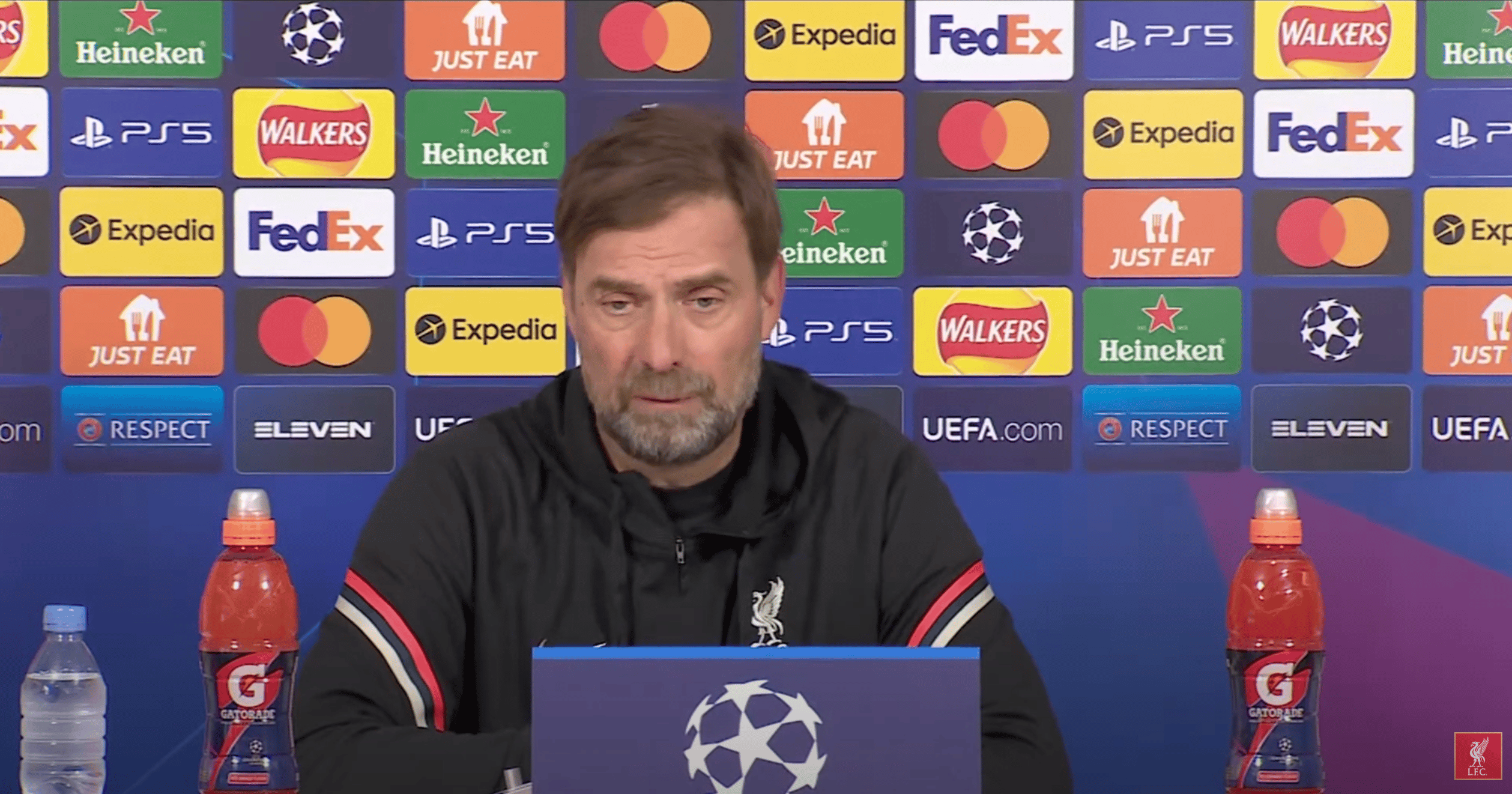 You are currently viewing Watch: Klopp, Van Dijk react to upcoming UCL quarter-final clash