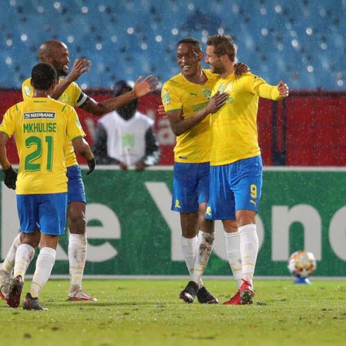 Mamelodi Sundowns need just one point to seal 5th consecutive league title