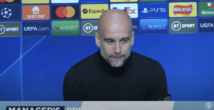 Read more about the article Watch: Guardiola, Silva’s pre-match media conference ahead of Atleti tie