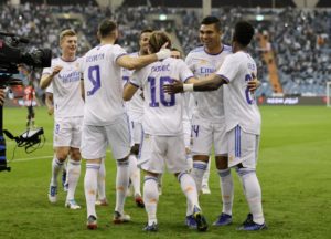 Read more about the article Real Madrid motivated ahead of Frankfurt Super Cup clash