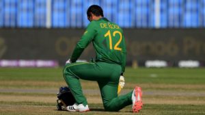 Read more about the article De Kock: I would not have done anything differently