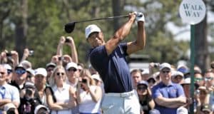 Read more about the article Tigermania builds as Woods practises well at Augusta