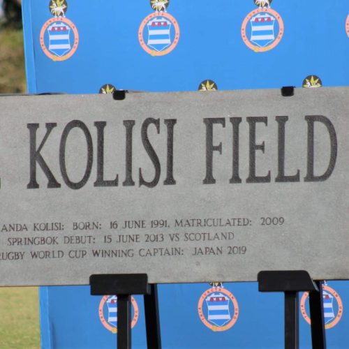 Watch: Kolisi ‘humbled’ by high-school field naming