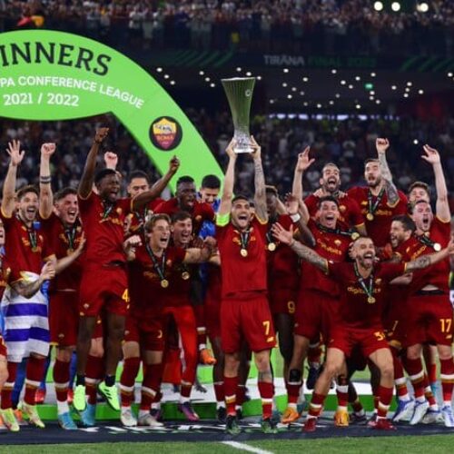 AS Roma crowned Europa Conference League champions