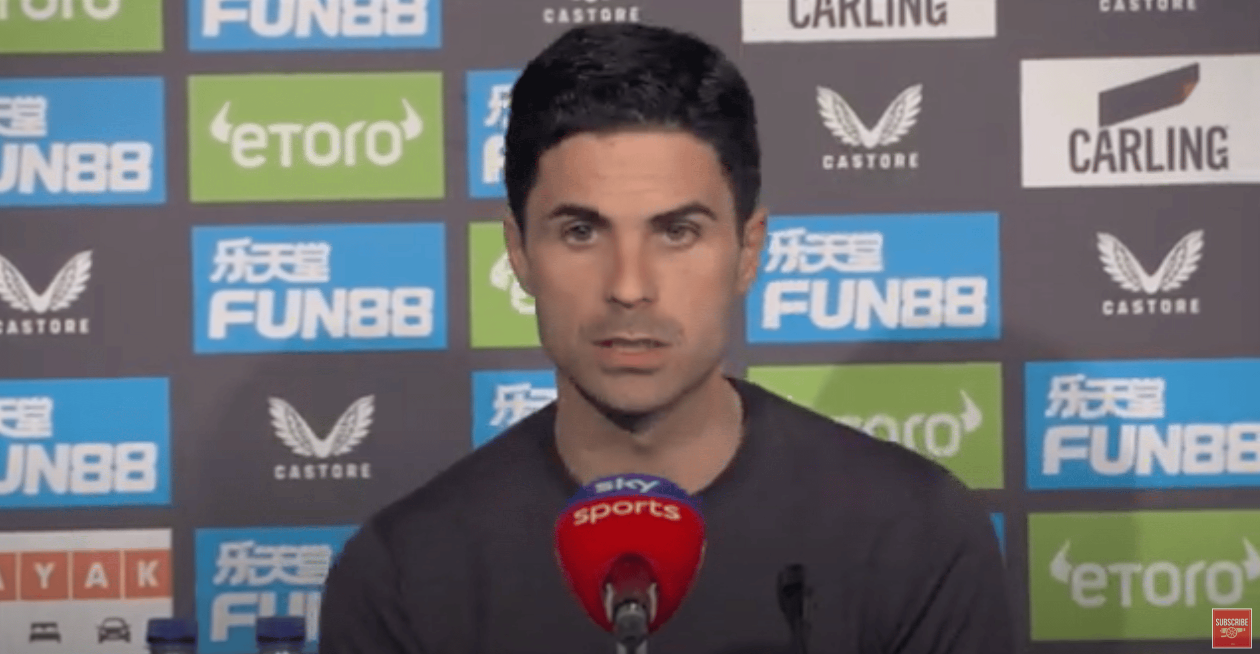 You are currently viewing Arteta reacts to Arsenal’s defeat by Newcastle