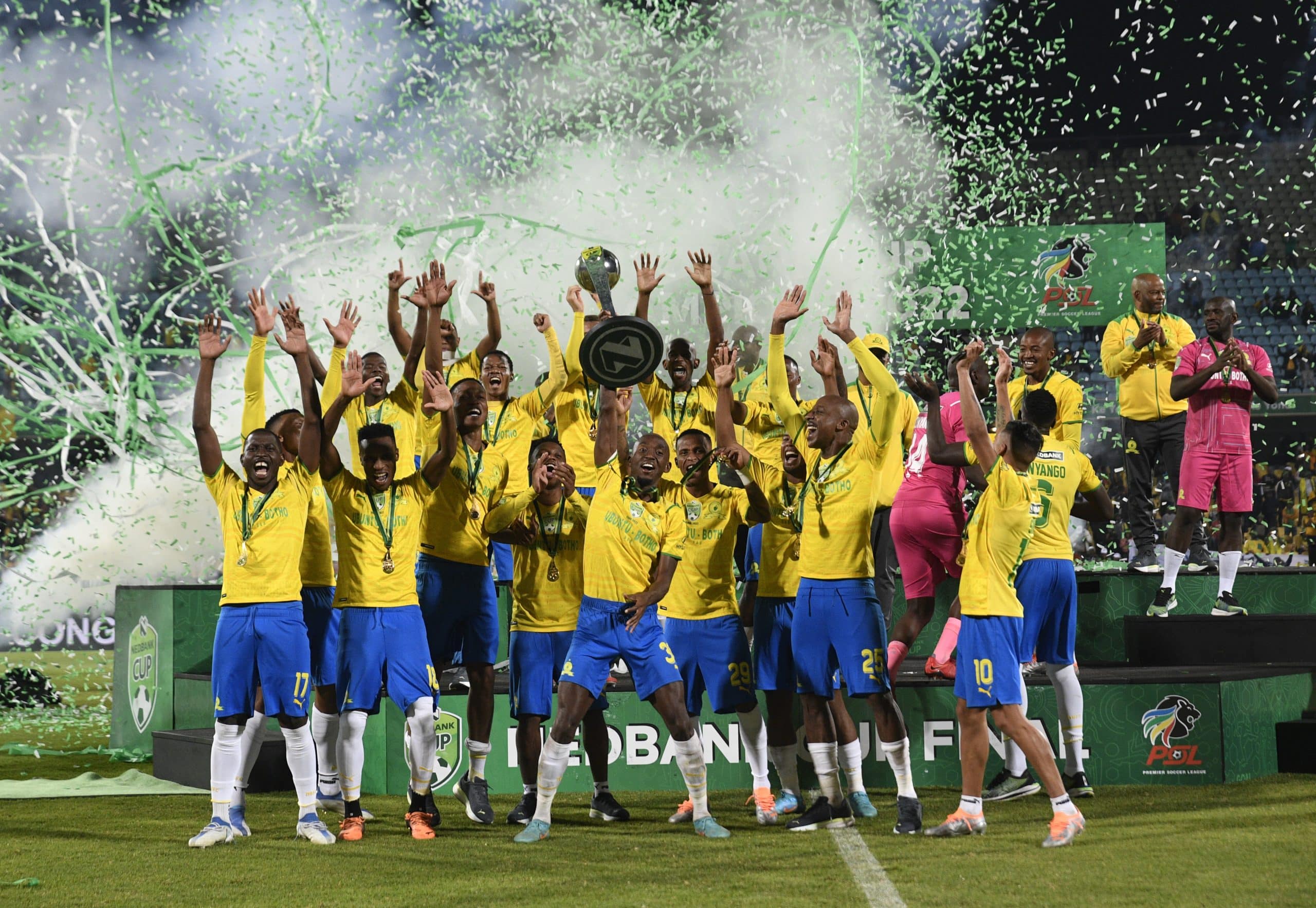 You are currently viewing Sundowns clinch treble with Nedbank Cup win