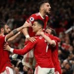 Cristiano Ronaldo of Manchester United vs Brentford