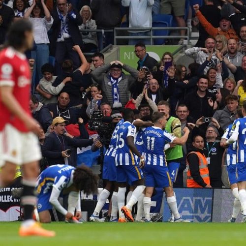 EPL wrap: Man United humiliated by Brighton, Chelsea held by Wolves
