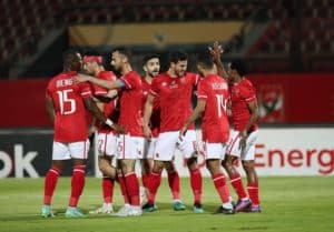 Read more about the article Tau bag brace, two assists as Pitso’s Al Ahly put one foot in Caf Champions League final