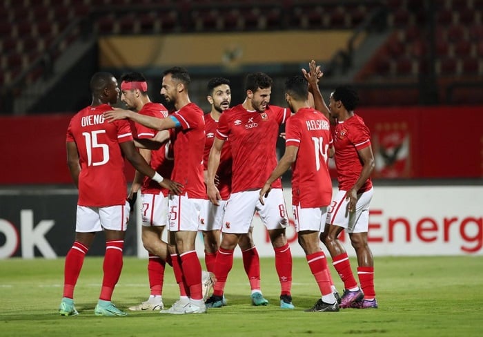 You are currently viewing Tau bag brace, two assists as Pitso’s Al Ahly put one foot in Caf Champions League final