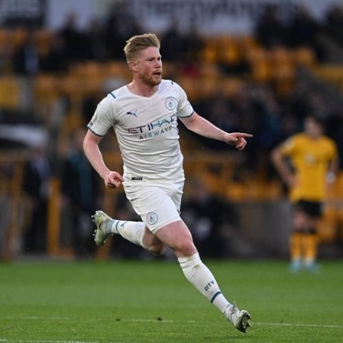 Man City’s De Bruyne voted Premier League Player of the Season