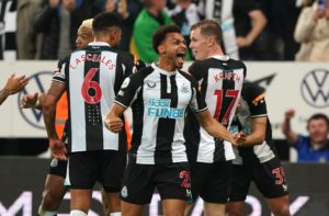 Read more about the article Highlights: Newcastle dent Arsenal’s UCL dreams