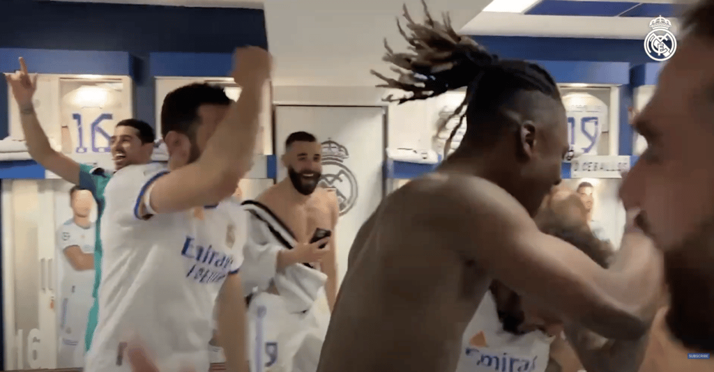 Watch: Crazy Real Madrid dressing-room celebrations