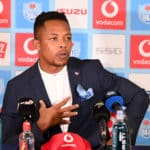PRETORIA, SOUTH AFRICA - MAY 12: new signing Sbusiso Nkosi during the Vodacom Bulls press conference at Loftus Versfeld on May 12, 2022 in Pretoria, South Africa. (Photo by Lee Warren/ Gallo Images)