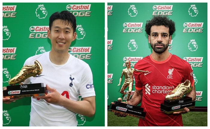 You are currently viewing Salah and Son share Premier League Golden Boot