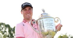 Read more about the article Thomas wins PGA after Pereira collapse