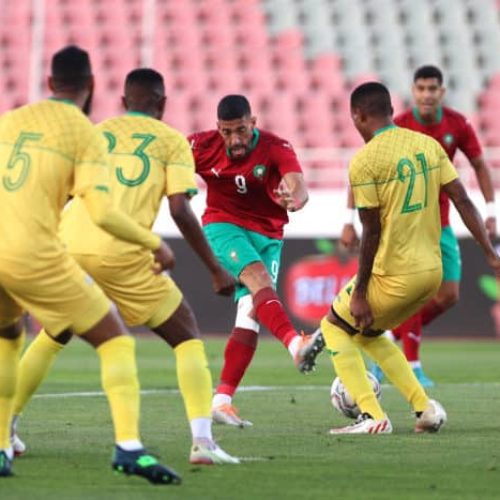 Highlights: Bafana suffer defeat against Morrocco