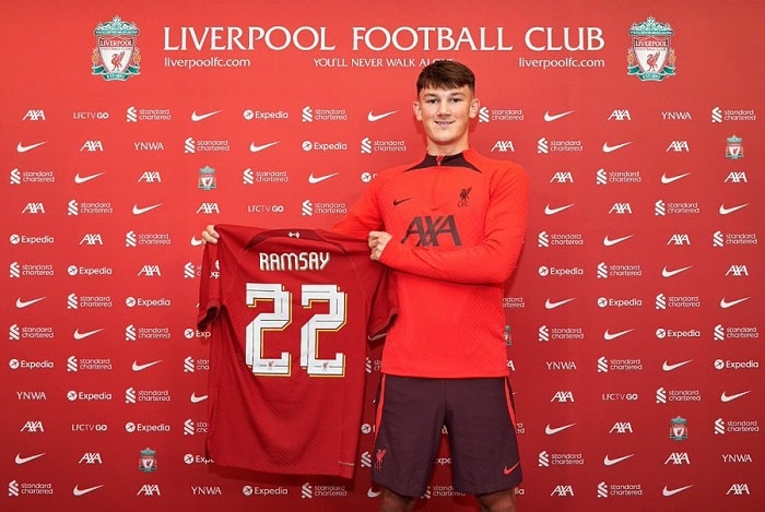 You are currently viewing Scottish teenage talent Ramsay signs for Liverpool