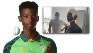 Read more about the article Watch: Assaulted SA cricketer on road to recovery