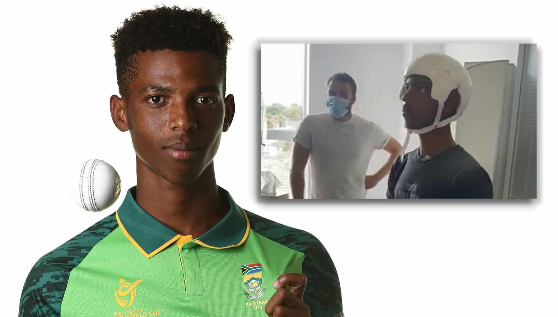 You are currently viewing Watch: Assaulted SA cricketer on road to recovery