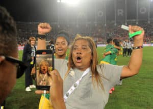 Read more about the article Watch: Ellis’ spirited celebration after Banyana win WAFCON