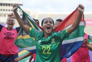 Read more about the article Banyana edge Zambia to book Wafcon final spot
