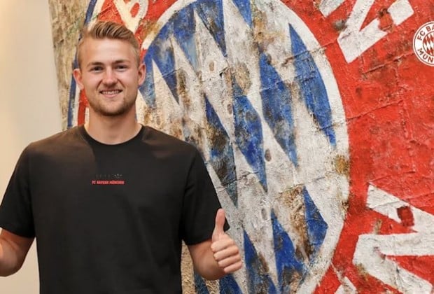 You are currently viewing Bayern sign De Ligt from Juve for £68m