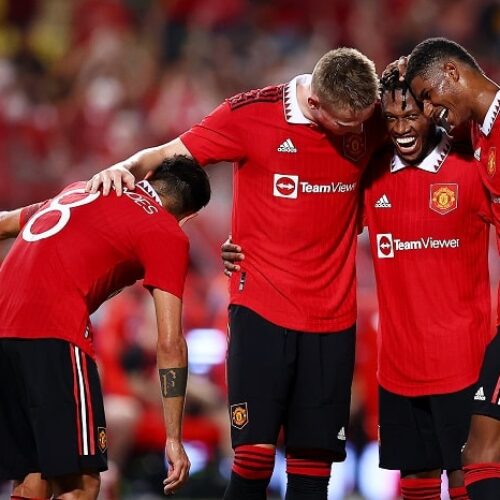 Watch: Man United thump Liverpool in pre-season