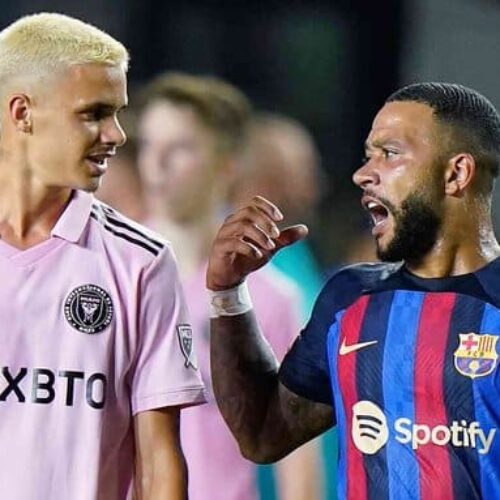 Barca thrash Beckham’s Miami 6-0 in friendly