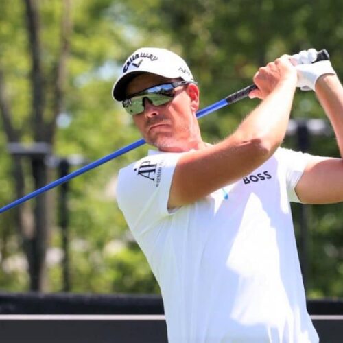 Stenson leads in LIV Golf debut at Bedminster