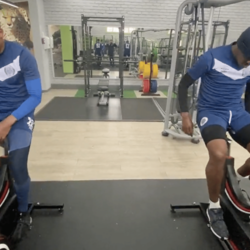 Watch: Gabuza puts Webber through intense pre-season workout