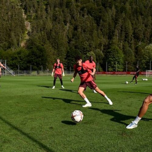 Behind the scenes: Liverpool’s training session in Salzburg