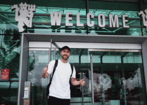 Read more about the article Behind the scenes footage of Eriksen’s arrival at Carrington