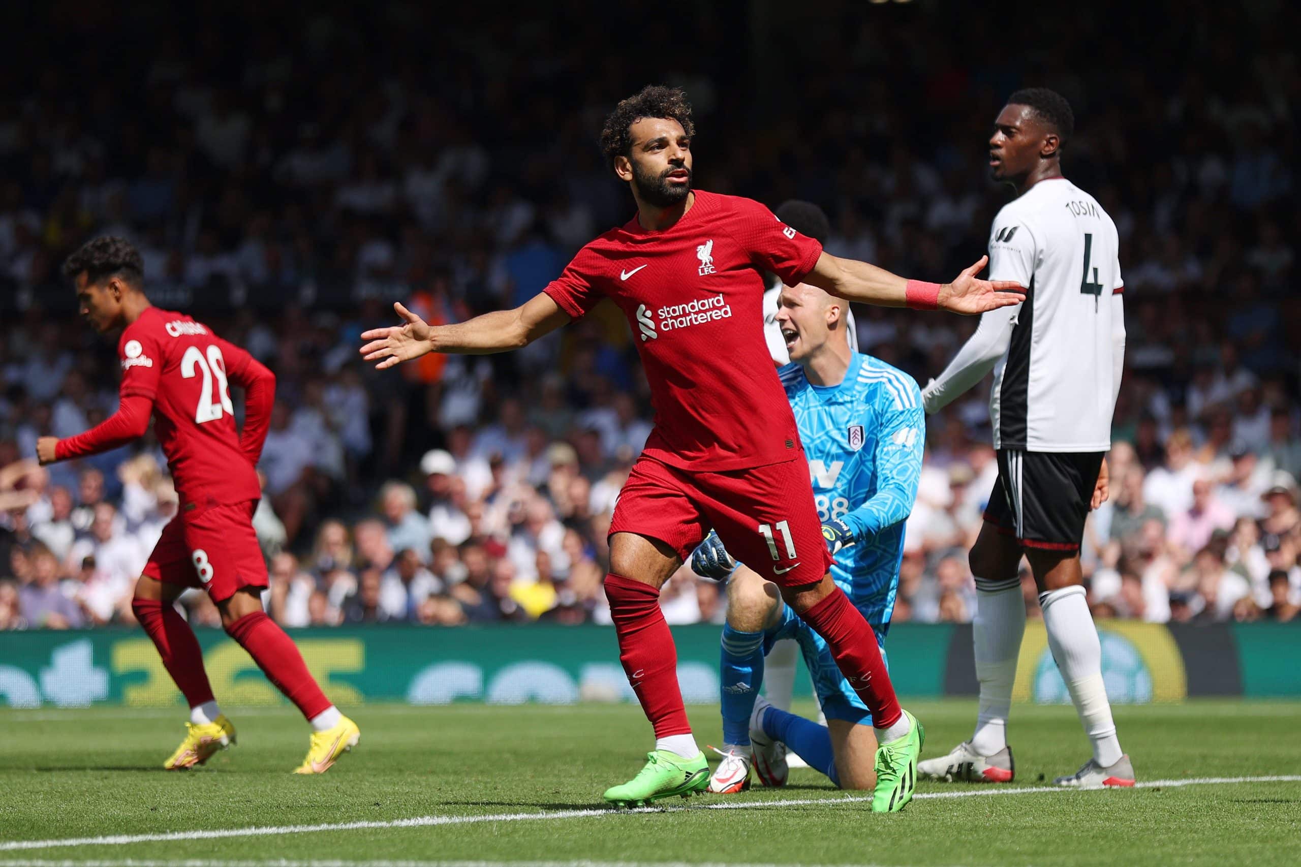 You are currently viewing Nunez, Salah save Liverpool from opening day defeat at Fulham