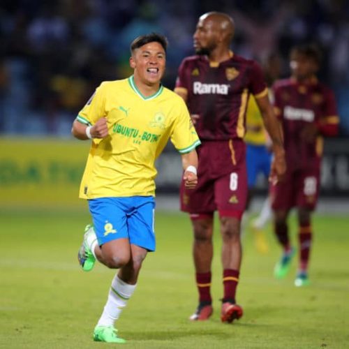 Watch: Allende comments on his superb debut for Sundowns