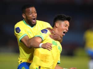 Read more about the article Watch: Allende scores on Sundowns debut