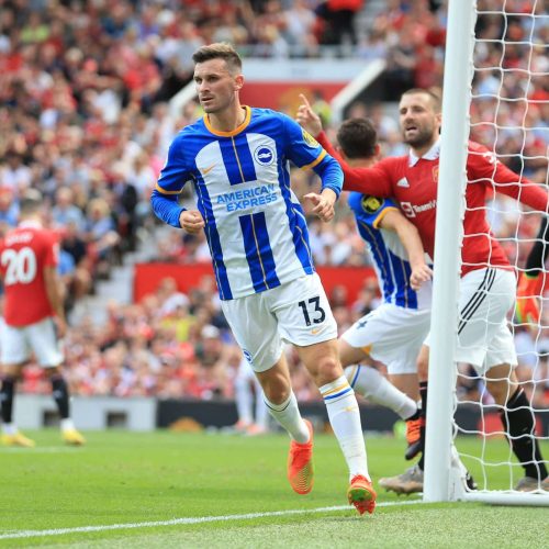 Watch: Man Utd beaten by Brighton