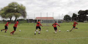 Read more about the article Watch: CT Spur players compete in the crossbar challenge