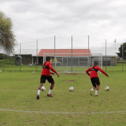 Watch: CT Spur players compete in the crossbar challenge