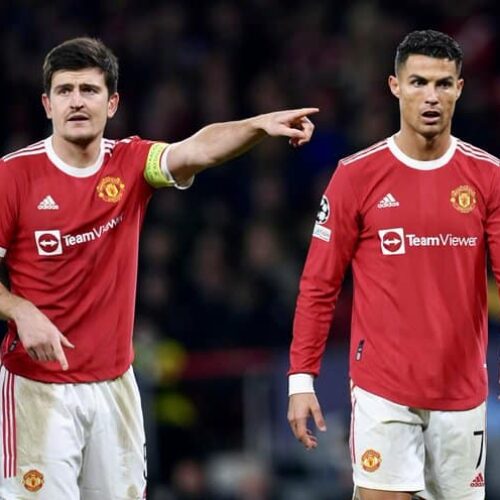 Ronaldo, Maguire most abused Premier League players on Twitter – report