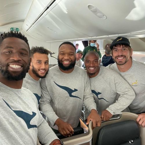 Boks touch down, ready to engage Wallabies