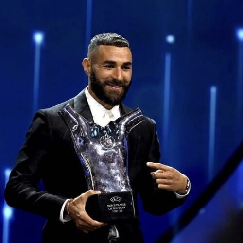 Benzema and Putellas win UEFA player of the year prizes